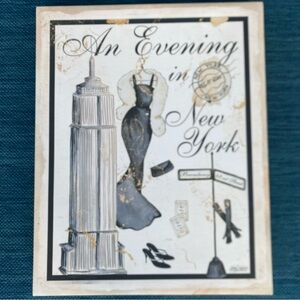 An Evening in New York Art Canvas Print from the Kathy Hatch Collection- 16”x20”